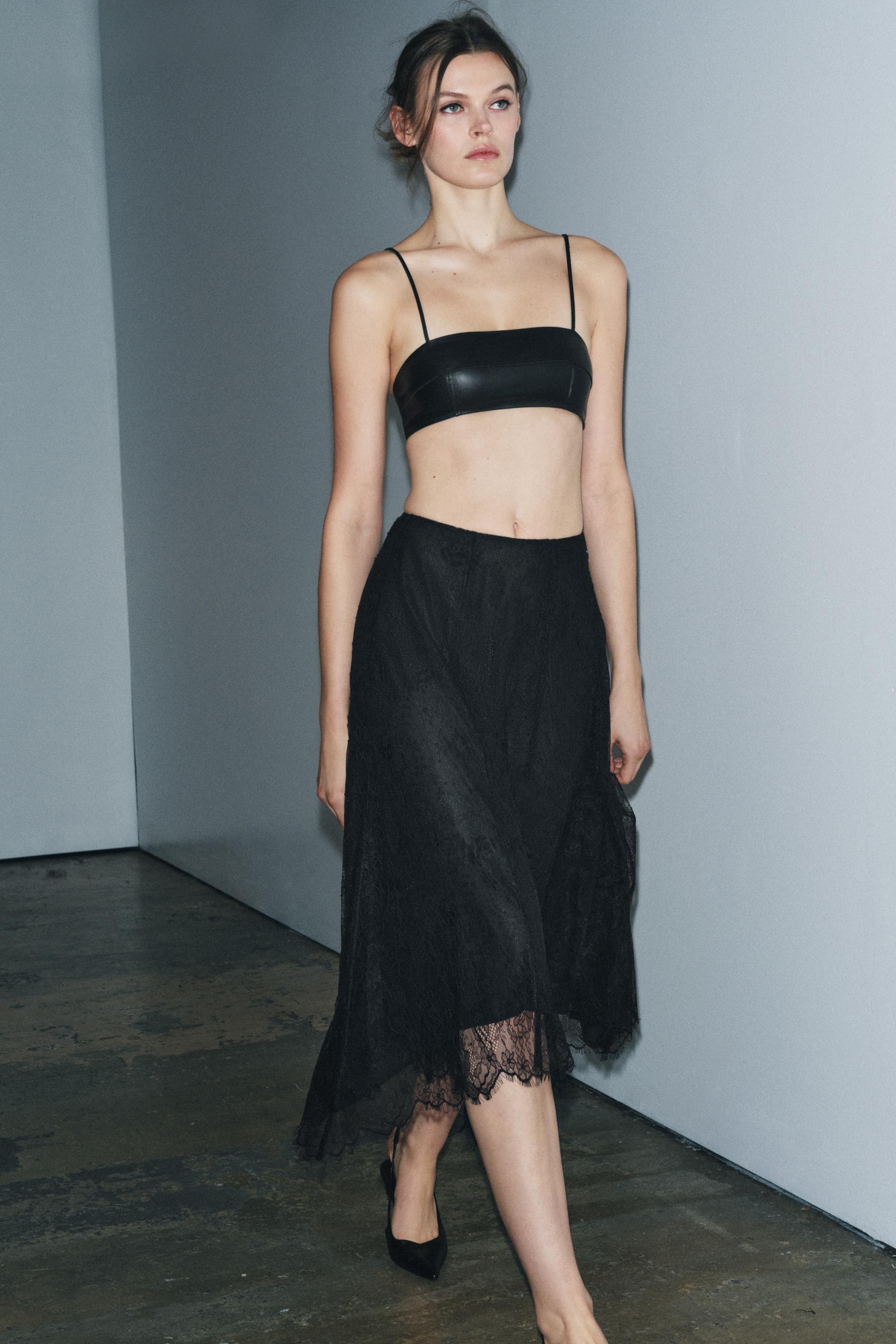 JUPE MIDI EN DENTELLE ZW COLLECTION